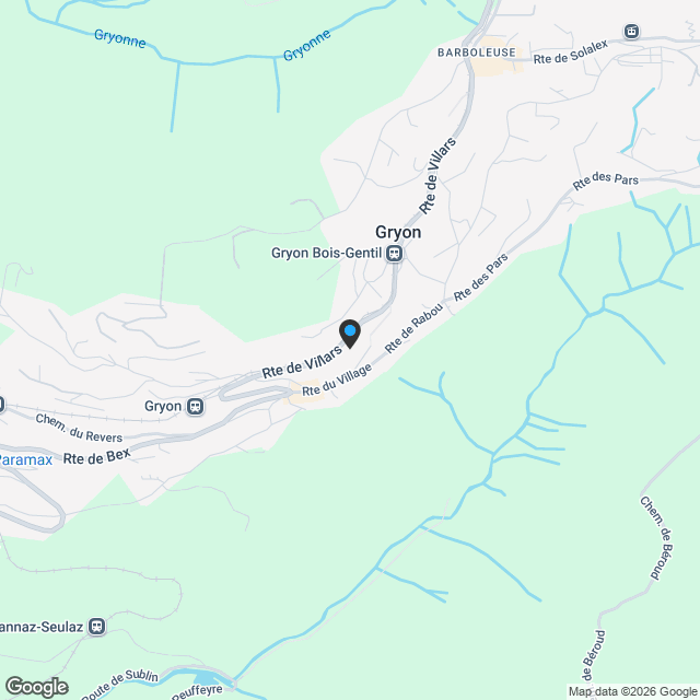 Plusieurs appartements de 2.5 pièces - Gryon - Karte