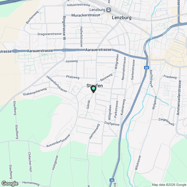 Moderne 3.5 Zimmerwohnung mit Balkon - Karte