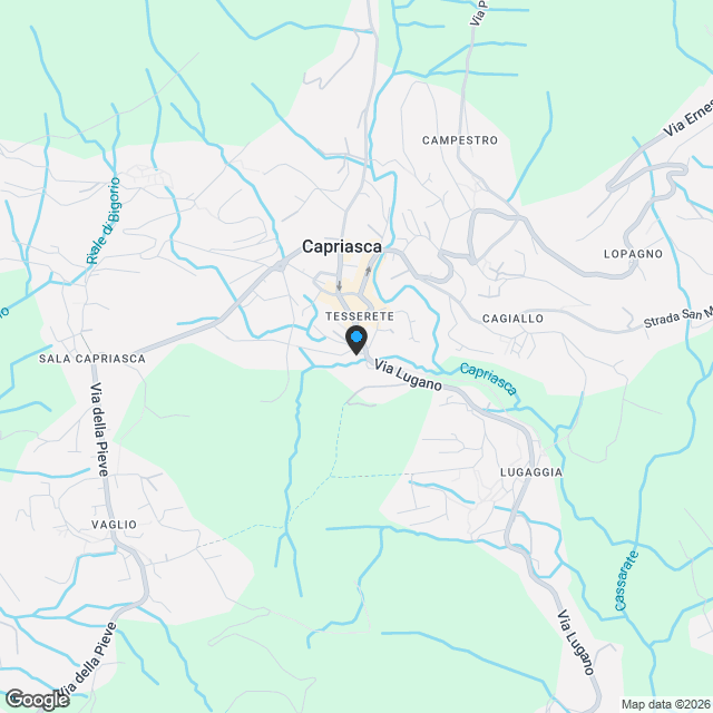 Tesserete, 5,5 locali di nuova costruzione in contesto di sole 8 unità abitative. - Karte