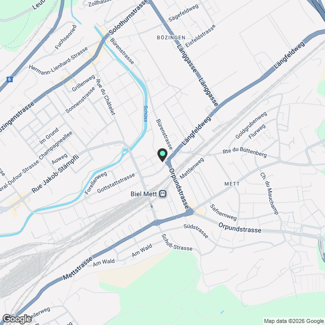 Einzigartige 5.5-Zimmerwohnung mit schönster Aussicht - Karte