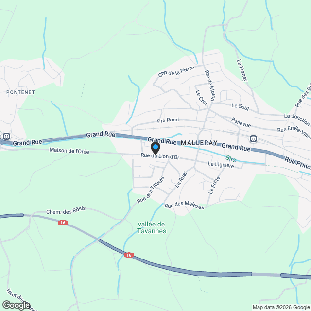 Maison sur 2 étages - Karte