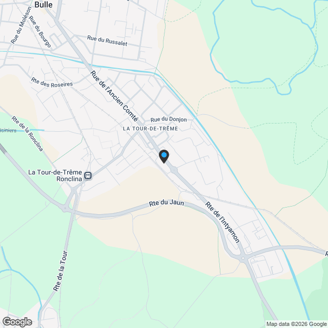 3.5 neuf avec terrasse et jardin, au pied du Moléson - Karte