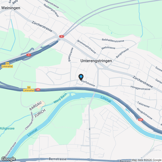 Das Gefühl eines Einfamilienhauses - Karte