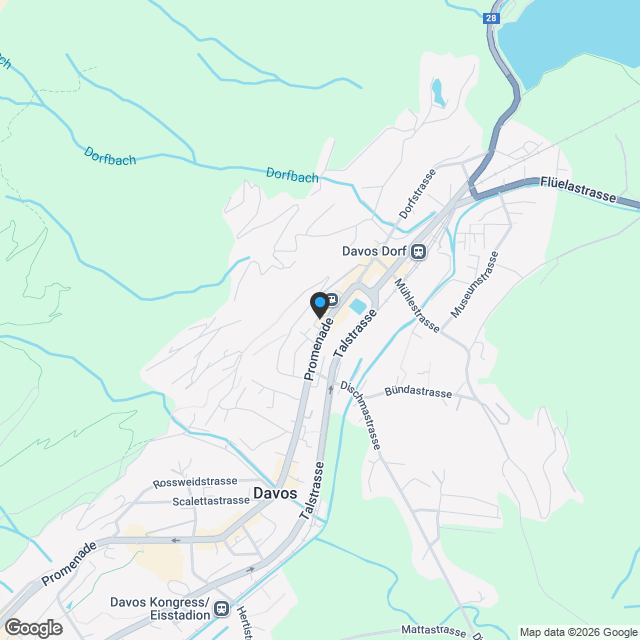 Neubau Casa PARSENN, 4.5 Zimmerwohnung Nr. 4 - Karte
