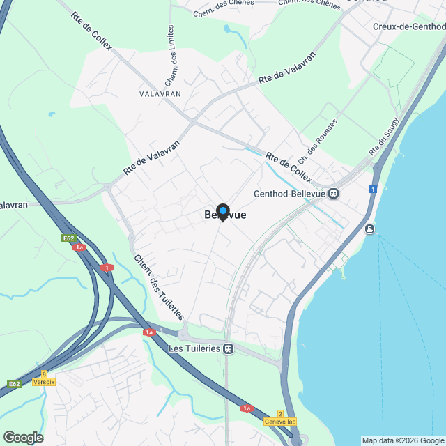 Nouvelle villa - Bellevue - Karte