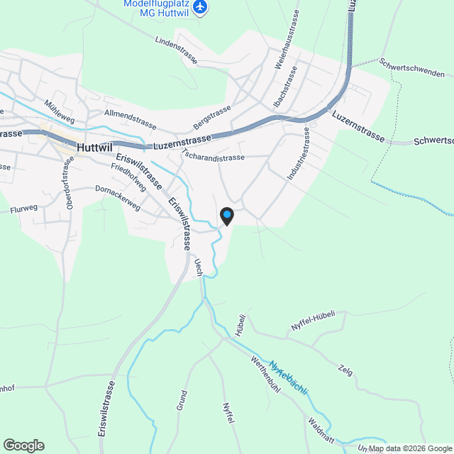 Tolle neue Häuser mit Weitsicht - Karte