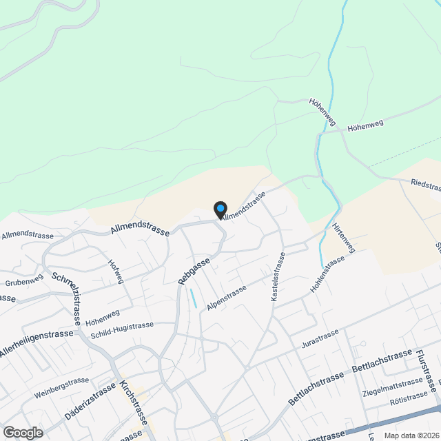 Wohnen in den wunderschönen Neubau-Terrassenwohnungen in Grenchen - Karte