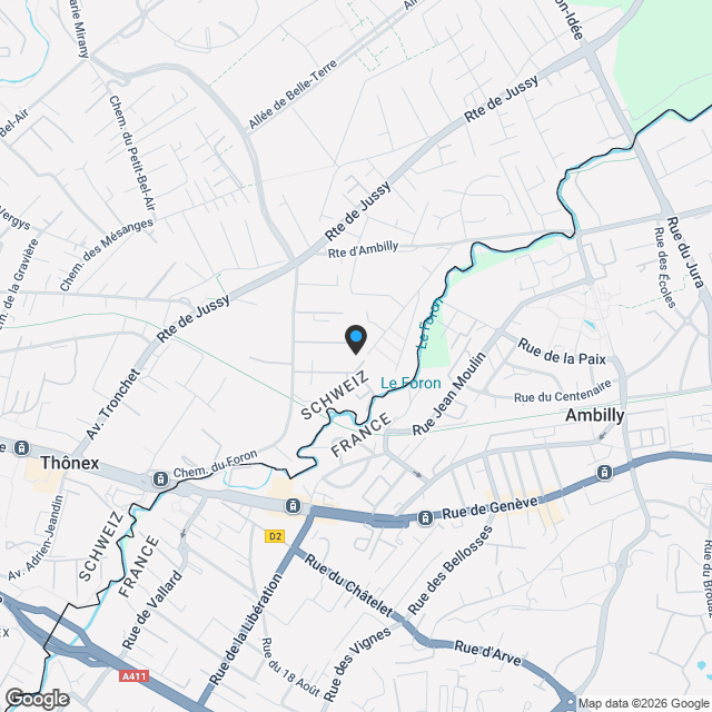 Villas contemporaines et chaleureuses - Villa B - Karte