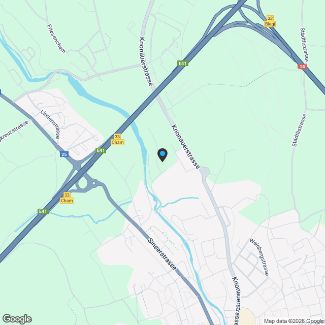 Livingstone CHAMA Zuhause am Lorzenpark! - Karte