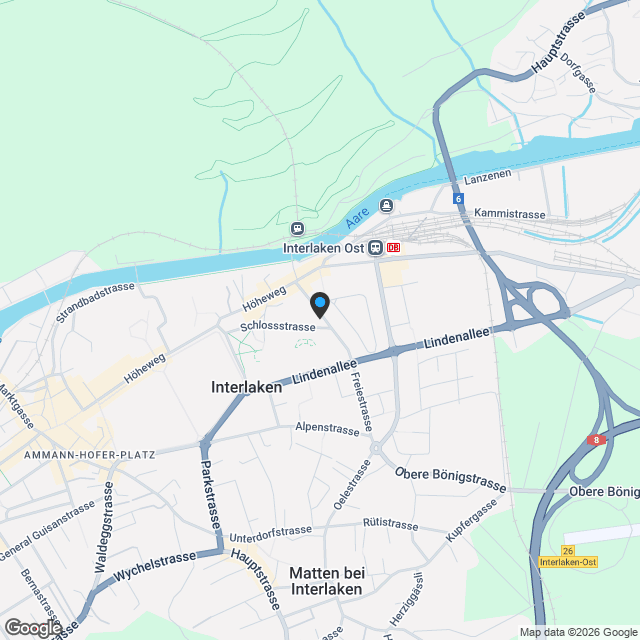 Moderner Neubau: Doppeleinfamilienhaus mit Bergsicht in Toplage - Karte