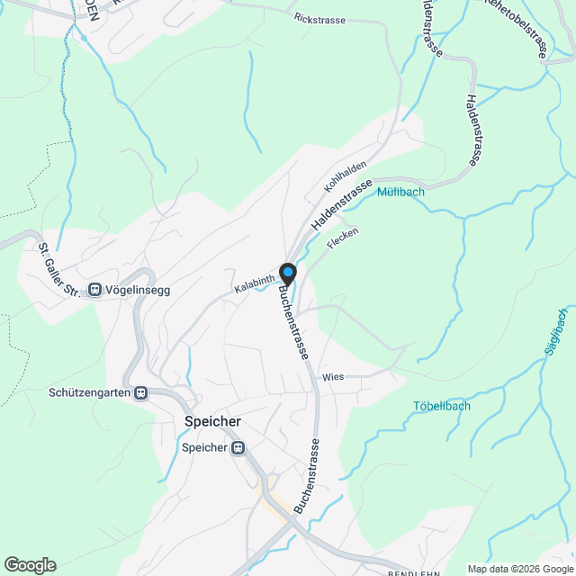 Neubauprojekt "Buchen 64"- hochwertige 4.5-Zi. Wohnung im 1. OG - Karte