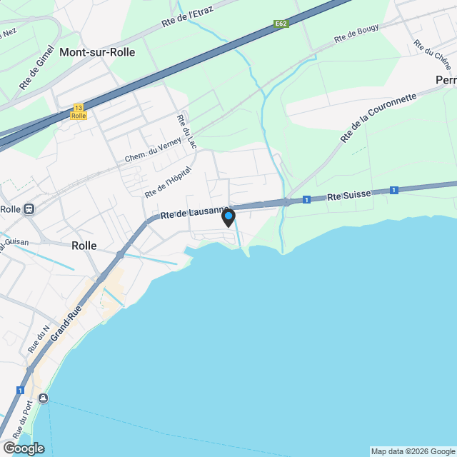 Spacieux 3.5 pièces traversant de 108m2 avec 2 balcons et vue sur le lac - Karte