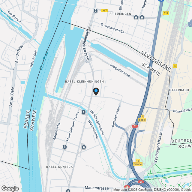 5.5-Zimmer Gartenwohnung - Nachhaltig. Autofrei. Mitten in Basel. - Karte