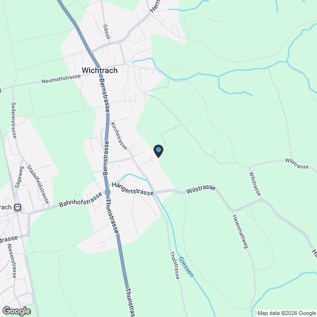 Neubau "Underi Au" Wichtrach 4.5 Zimmer Wohnung - Karte