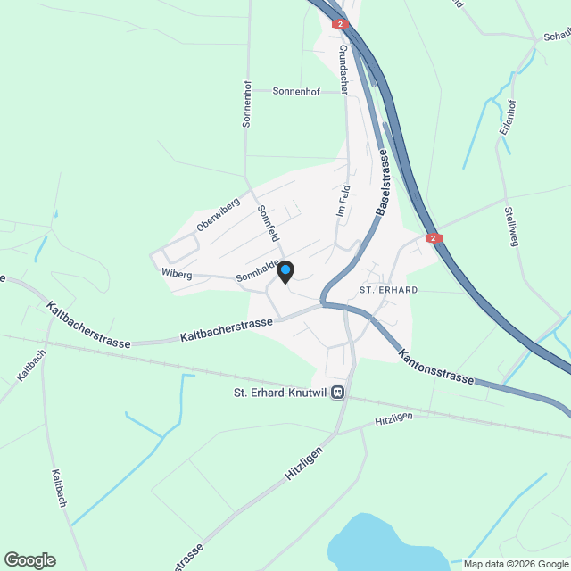 Platz für die ganze Familie - Reiheneinfamilienhaus "am-wiberg.ch" - Karte