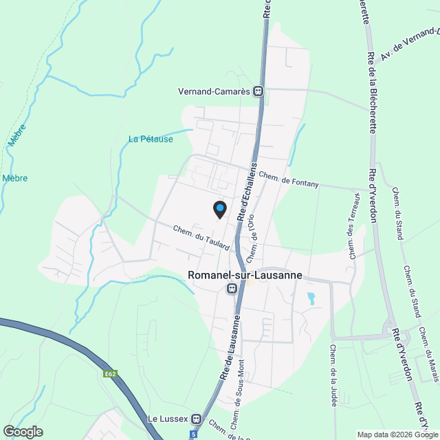 Nouvelle promotion "Harmonia" à Romanel-sur-Lausanne - Appartements de 3.5 pièces neufs à vendre dès CHF 825'00.- - Karte