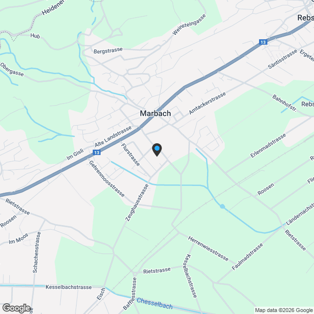 Neubau Reihenmittelhaus - Karte