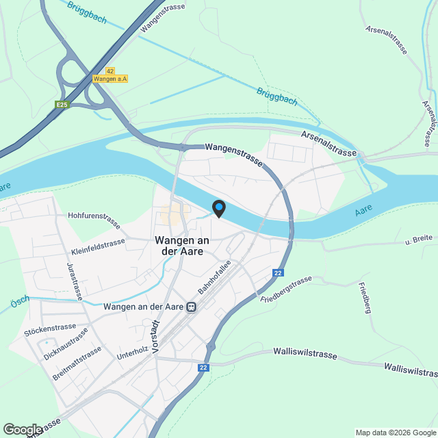 Grosszügiges Zweifamilienhaus mit Charakter und Potenzial - Karte