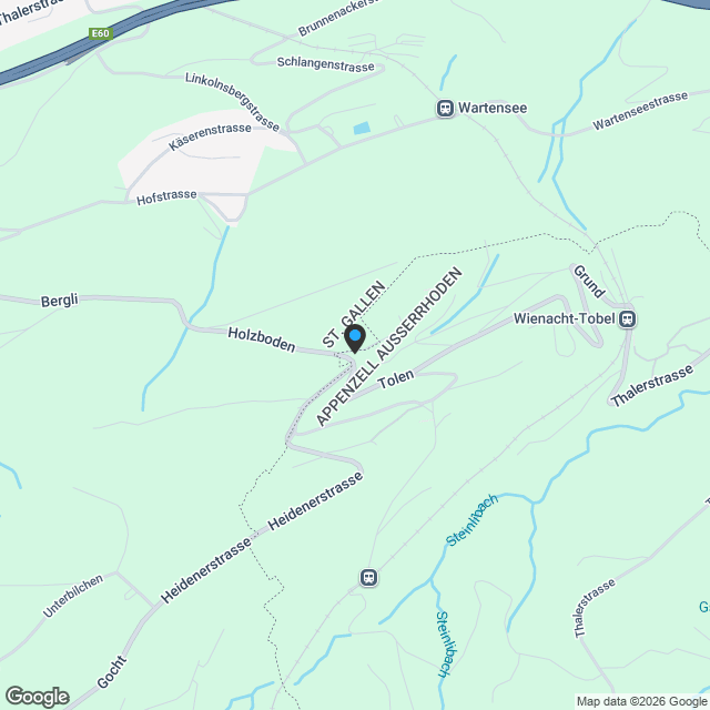 Attraktive 4 1/2 Zimmer-Neubau-Wohnung mit einmaliger Sicht auf den Bodensee (LETZTE WOHNUNG!) - Karte