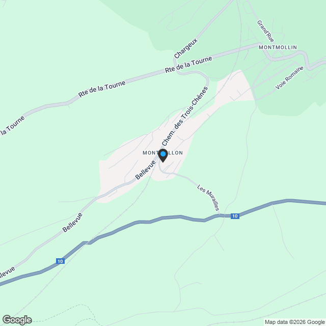 Votre futur appartement avec vue sur le lac à 180° - Karte