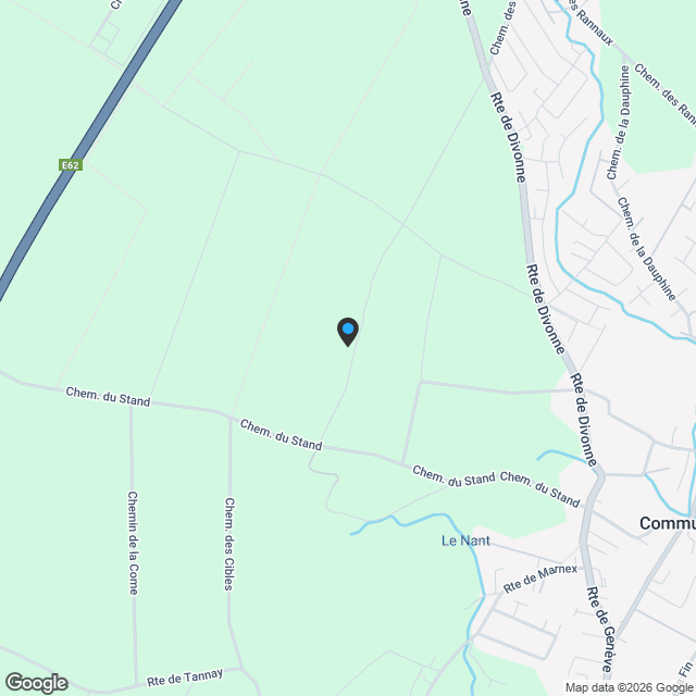 Promotion de deux villas Premium MINERGIE à Commugny - Karte