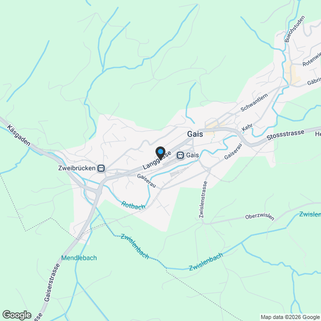 4.5-Zi. Wohnung Aussicht zum Alpstein - Karte