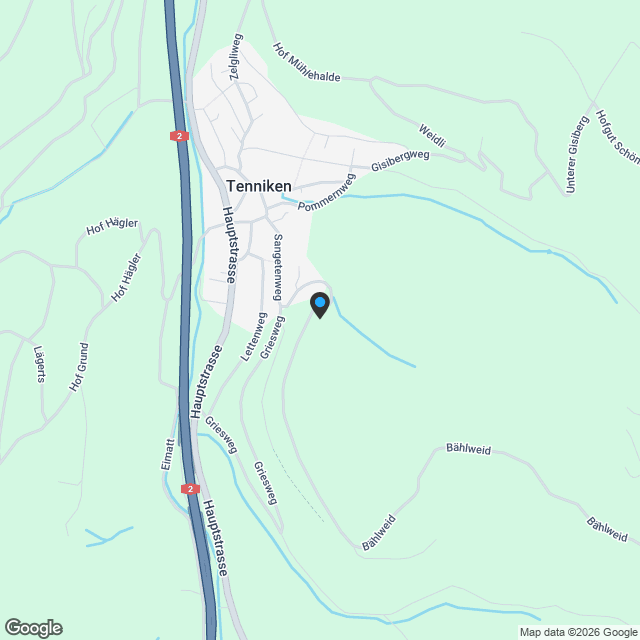 Ruhiges und sonniges Wohnen mit herrlicher Aussicht - Karte