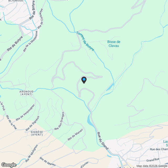 APPARTEMENT NEUF AVEC VUE PANORAMIQUE DE 4,5 PCES - SIGNESE - Karte