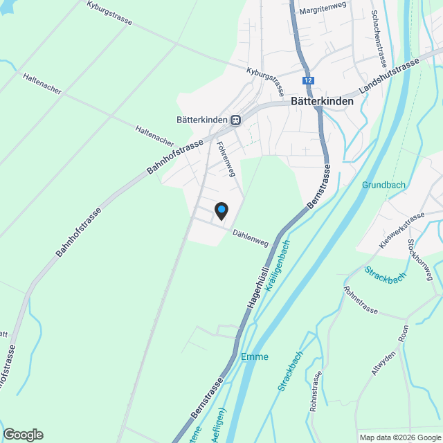 Neubau Garten- sowie Attikawohnung - Karte