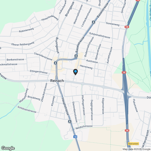 4.5-Zimmer-Gartenwohnung mit grosszügigem Aussenbereich - Karte