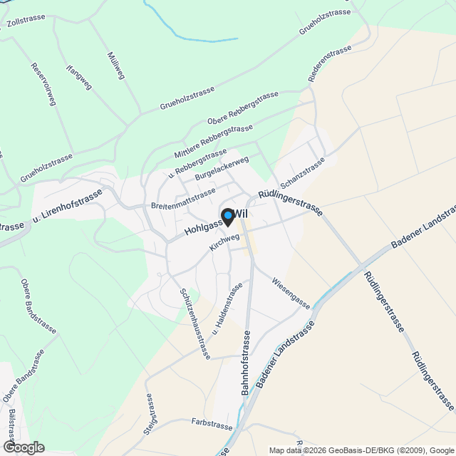 WIL-kommen im Zürcher Unterland - Karte