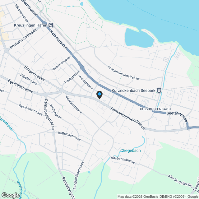 Exklusive Attikawohnung mit grosszügigen Sonnenterrassen. - Karte