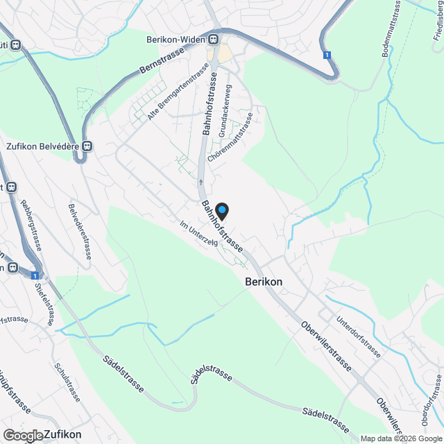 Neubau an zentraler Lage mit Wohlfühlgarantie - Sunnematte, Berikon - Karte