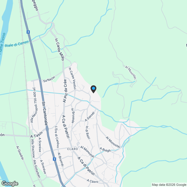 Casa unifamiliare a Schiera - Nuova costruzione a Claro - Karte