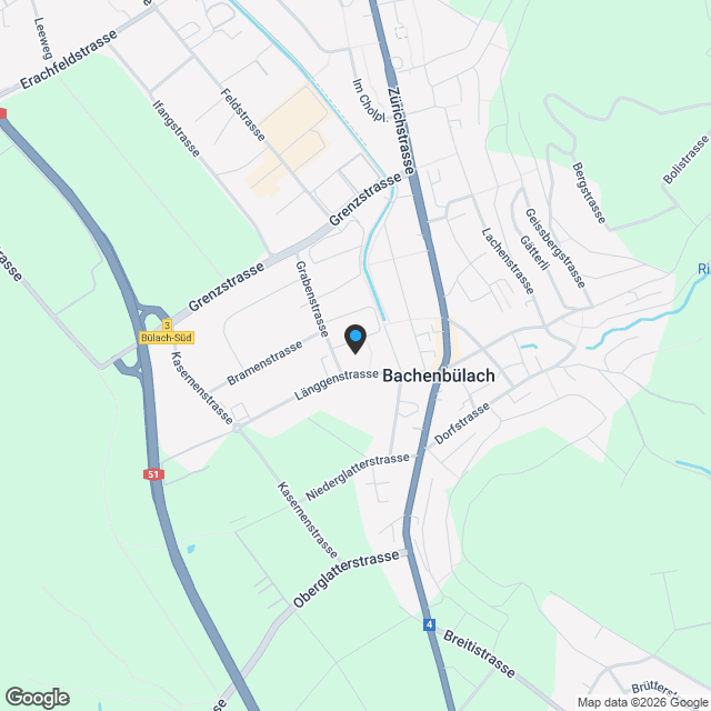 4.5-Zimmer-Attikawohnung mit allem Komfort - Karte