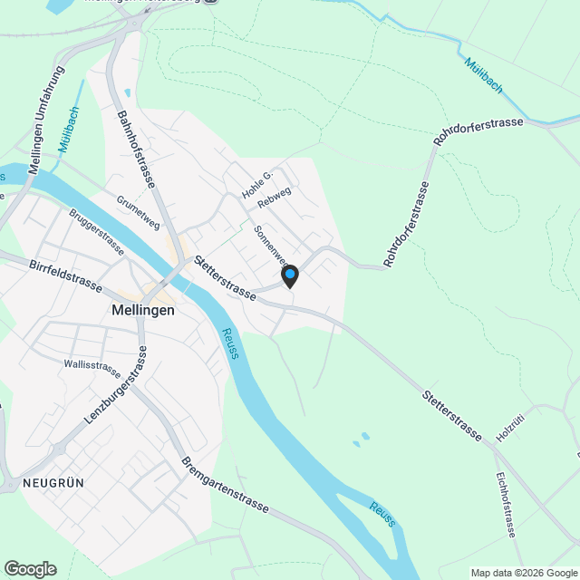 5 1/2 - Zimmer Terrassenhaus TH3 mit grosser Terrasse - Karte