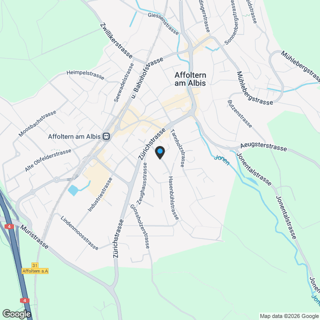 Albisgärtli - Affoltern am Albis - Karte