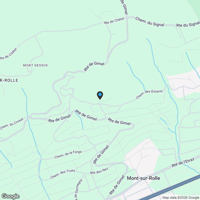 Rez avec jardin privatif aux portes du centre-ville de Rolle - Karte