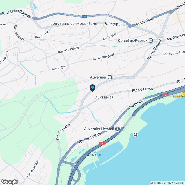 Résidence AZUR - Charme intemporel entre lac et vignes. - Karte