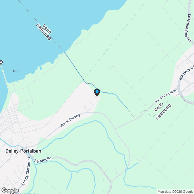 Splendides villas individuelles proche lac et commodités à Gletterens - Karte