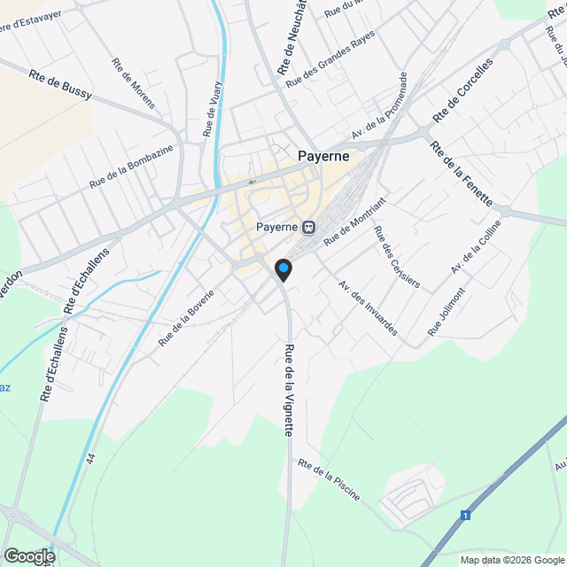 Appartement de 2.5 pièces au 1er étage - Karte