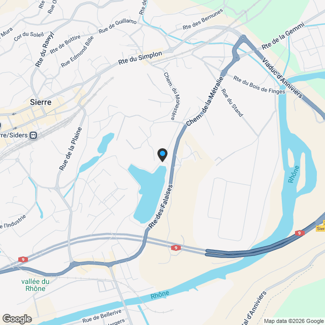 Élégance et exclusivité au sommet de Sierre - Karte