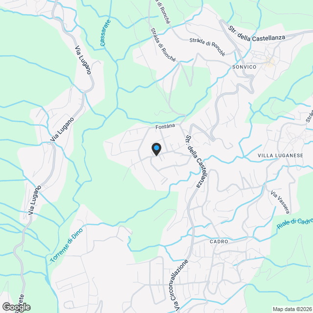 Nuovo e moderno 2.5 locali a Lugano - Karte