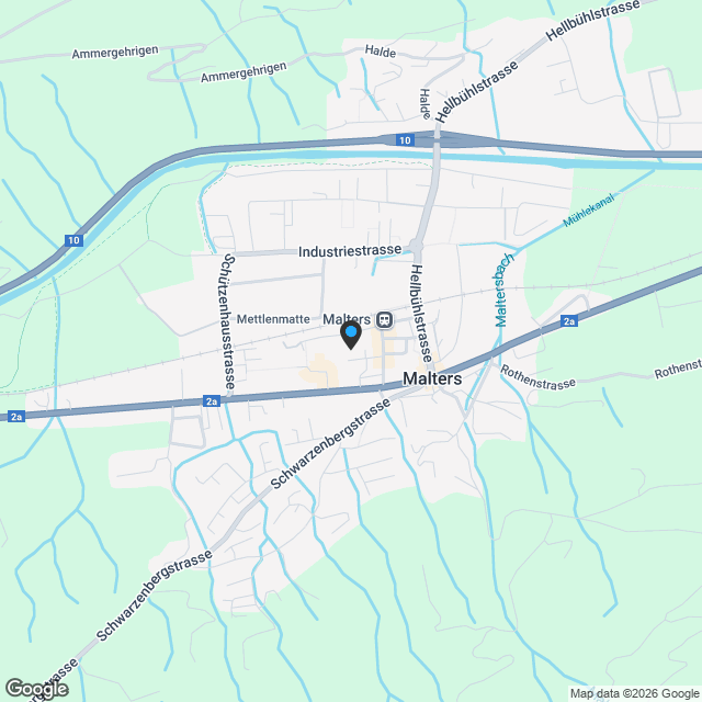 Neubauprojekt "Pilatusblick" Doppeleinfamilienhaus - Karte