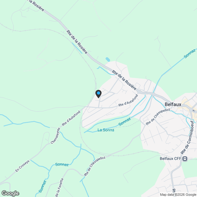 Verchières 13 - Nouvelle construction de 4 villas de 5.5 pièces - Karte