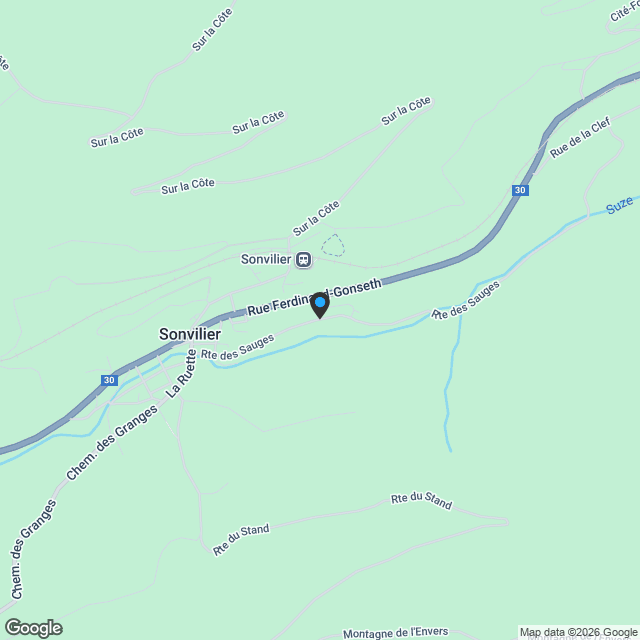 Au calme sans vis-à-vis - Karte