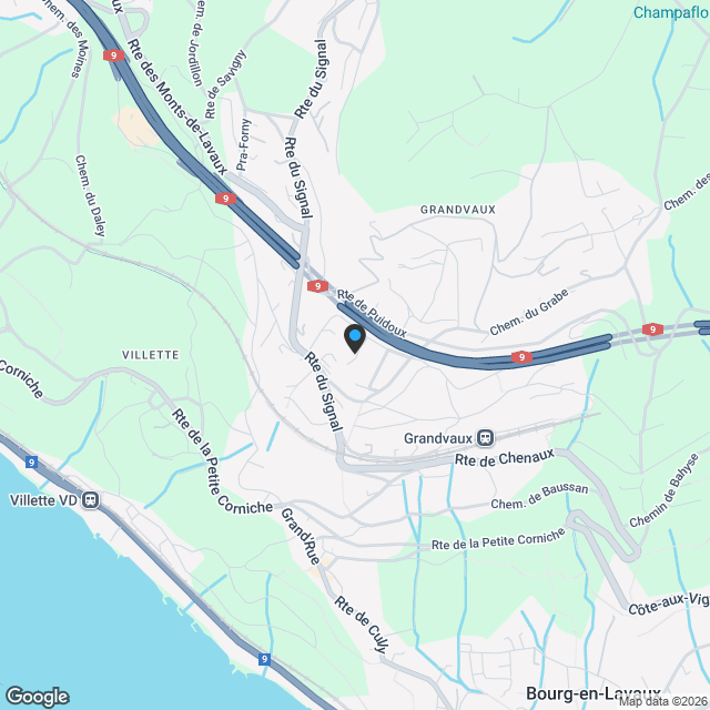 Nouvelle promotion en cours de construction au coeur du Lavaux - Karte