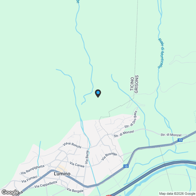 Vendesi nuovi appartamenti a Lumino - Karte