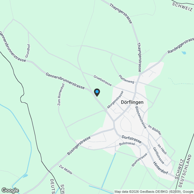 Neubauprojekt: Moderne 3.5-Zimmer-Wohnung in Doerflingen - Karte