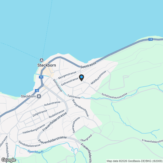 Exklusive & hochwertige Attikawohnung mit Seesicht - Karte